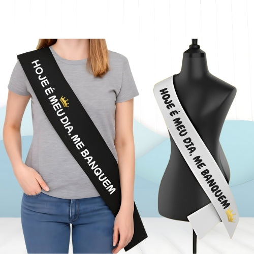 Faixa de Aniversário/Festa Personalizada